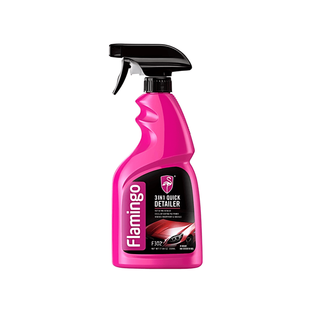 3 In 1 Quick Detailer 500ml - Flamingo - Vroom.pk