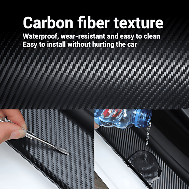K5D Nano Carbon Fiber Tape - 5CM/5M Heavy-Duty Adhesive - Vroom.pk