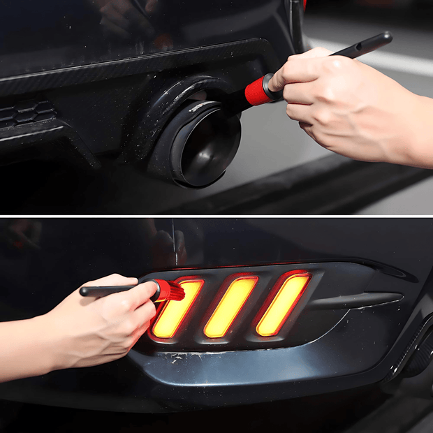 Car Detailing Brush Set for Interior & Exterior Cleaning-5Pcs/set - Vroom.pk