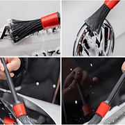 Car Detailing Brush Set for Interior & Exterior Cleaning-5Pcs/set - Vroom.pk
