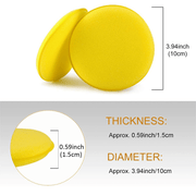 Car Wax Applicator Pad Foam Sponge – 6 in 1 - Vroom.pk