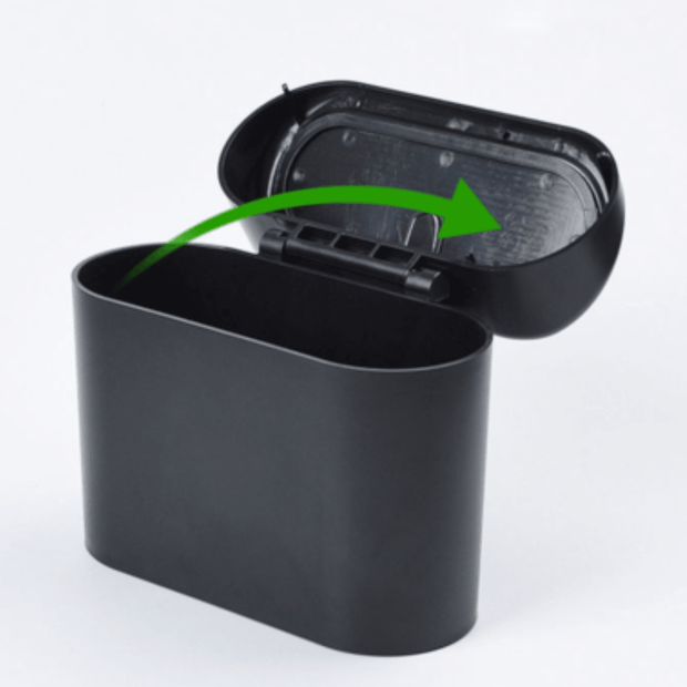 Compact Car Trash Can Storage Box - Vroom.pk