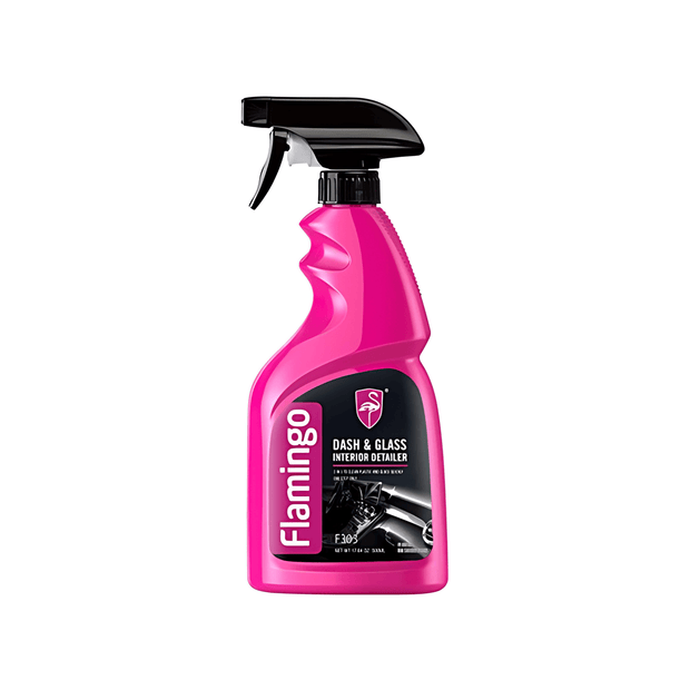 Dash & Glass Interior Detailer 500ml - Flamingo - Vroom.pk