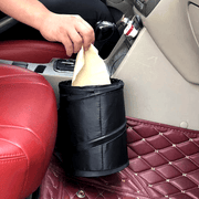 Foldable Waterproof Pop-Up Car Trash Basket - Vroom.pk