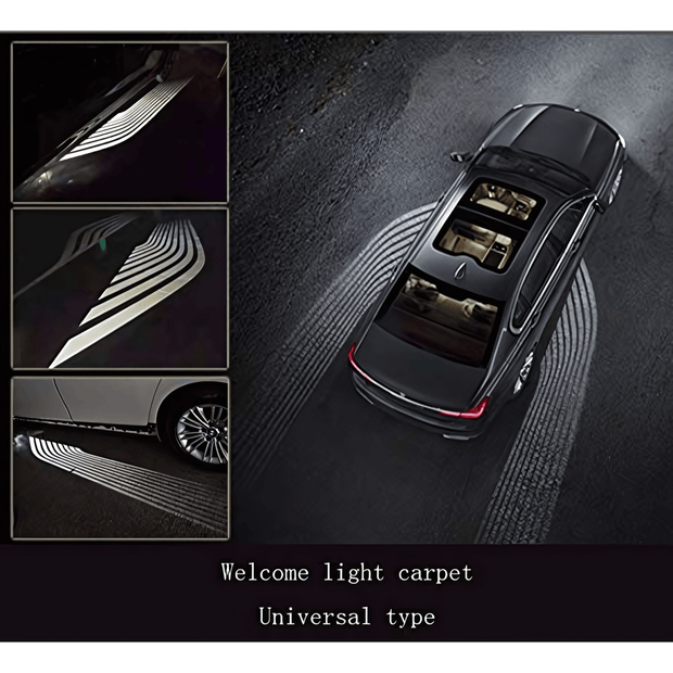 Premium Car Wings Ghost Shadow LED Under Car Projection Lights - Vroom.pk