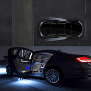 Premium Car Wings Ghost Shadow LED Under Car Projection Lights - Vroom.pk