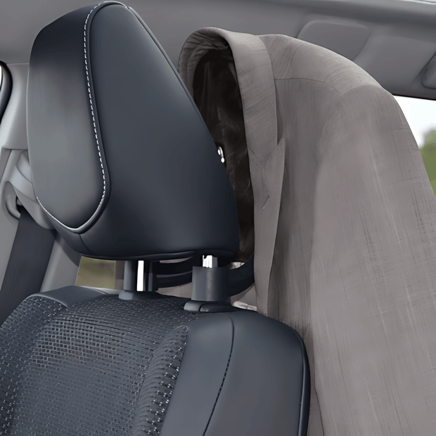 Universal Car Back Seat Coat Hanger-Easy Installation & Removal - Vroom.pk