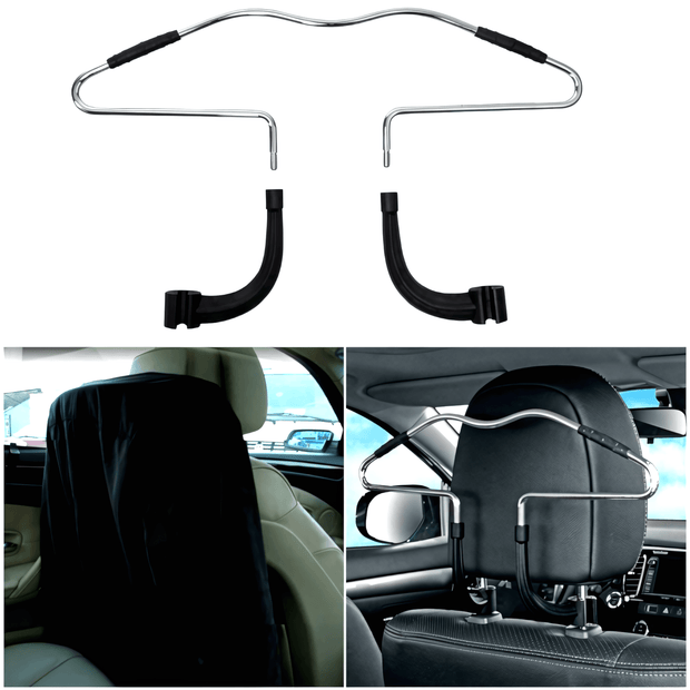 Universal Car Back Seat Coat Hanger-Easy Installation & Removal - Vroom.pk
